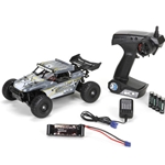Electrix Rc ECX01005T2 1:18 Roost 4WD Desert Buggy: Grey/Yellow RTR