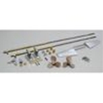 Dumas Boats DUM2341 TWIN SCREW HARDWARE KIT FOR CROCKET