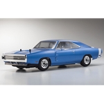 Kyosho KYO34052T1B 1970 DODGE CHARGER  BLUE RTR  CAR