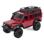 TRAXXAS TRA82056-4RED TRX-4 Land Rover Defender Body (Red) 1/10 Scale Trail Rock Crawler