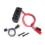TRAXXAS TRA8028 TRX-4 Traxxas LED lights, power supply (regulated, 3V, 0.5-amp), TRX-4/ 3-in-1 wire harness