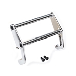TRAXXAS TRA8066 TRX-4 Traxxas Push bar, bumper (chrome) (fits #8069 bumper)