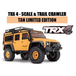 TRAXXAS TRA82056-4TAN TRX-4 Land Rover ( Tan)1/10 Crawler, XL-5 HV, Titan 21T - Limited Edition