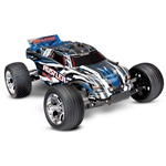 TRAXXAS TRA37054-61BLUE Rustler 1/10 RTR Stadium Truck Blue Requires: Battery and Charger