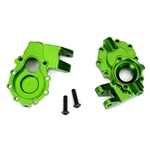 TRAXXAS TRA8252G TRX-4 Portal housings, inner (front), 6061-T6 aluminum (green-anodized) (2)/ 3x12 BCS (2)