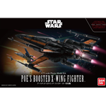BANDAI/GUNDAM BAN0219752 1/72 Poe's Boosted X-Wing Fighter Plastic Model Kit