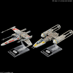 BANDAI/GUNDAM BAN0228377 1/144 X-WING STARFIGHTER & Y-WING STARFIGHTER Plastic Model Kit