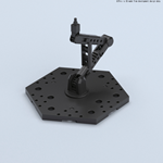BANDAI/GUNDAM BAN5058817 Action Base 5 Black