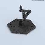 BANDAI/GUNDAM BAN5058816 Action Base 5 Clear