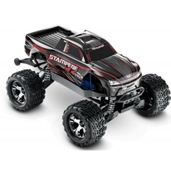 TRAXXAS TRA67086-4BLACK Black Stampede 4X4 VXL RTR tsm TQi w/o Module