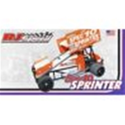RJ SPEED RJS2033 2033 1/10 Spec Sprint Car Kit Less Electrics