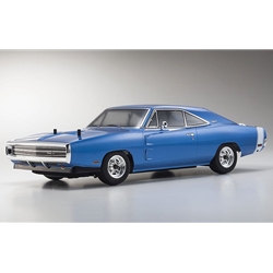 Kyosho KYO34052T1B 1970 DODGE CHARGER  BLUE RTR  CAR
