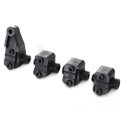 TRAXXAS TRA8227 TRX-4 Axle mount set (complete) (front & rear) (for suspension links)