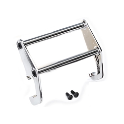 TRAXXAS TRA8066 TRX-4 Traxxas Push bar, bumper (chrome) (fits #8069 bumper)