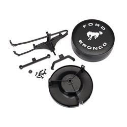 TRAXXAS TRA8074 TRX-4 Spare tire mount/ mounting bracket/ spare tire cover/ mounting hardware