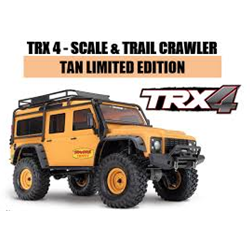 TRAXXAS TRA82056-4TAN TRX-4 Land Rover ( Tan)1/10 Crawler, XL-5 HV, Titan 21T - Limited Edition