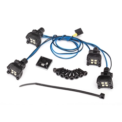 TRAXXAS TRA8086 TRX-4 LED expedition rack scene light kit (fits #8111 body, requires 8028 power supply)