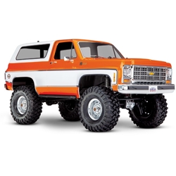 TRAXXAS TRA82276-4ORANGE TRX-4 1979 Chevrolet Blazer Clipless Body - Orange