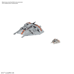 BANDAI/GUNDAM BAN0217734 1/48 & 1/144 Snow Speeder Set Plastic Model Kit