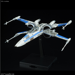 BANDAI/GUNDAM BAN0223296 1/72 Blue Squadron Resistance X-Wing Fighter Plastic Kit