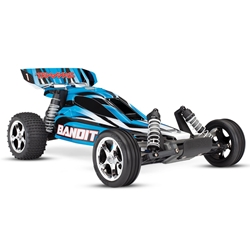 TRAXXAS TRA240541BLUEX Bandit XL-5 The Number-One 1/10 Scale, 2WD Electric RC Buggy inserts) (2) (17mm s)