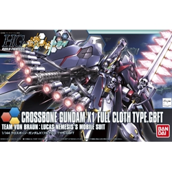 BANDAI/GUNDAM BAN5057720 HGBF 1/144 Crossbone Gundam X1 Full Cloth Ver. GBF