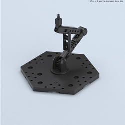 BANDAI/GUNDAM BAN5058817 Action Base 5 Black