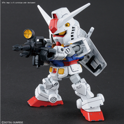 BANDAI/GUNDAM BAN0228381 SD GUNDAM CROSS SILHOUETTE RX-78-2 GUNDAM & CROSS SILHOUETTE FRAME SET  snap kit