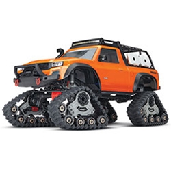 TRAXXAS TRA82034-4ORANGE TRX-4 with Deep-Terrain Traxx 1/10 4X4 Truck - Orange